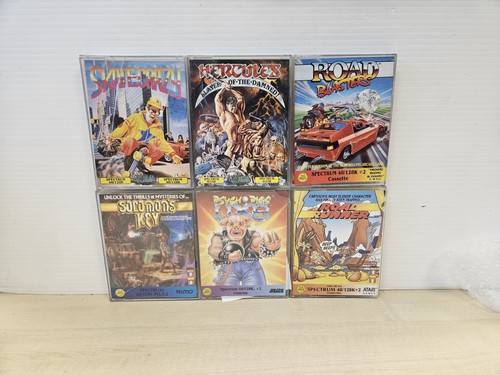 Lotto giochi cassette - lotto, zx