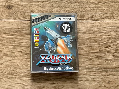 Cassetta xevious - xevious, (u.s.