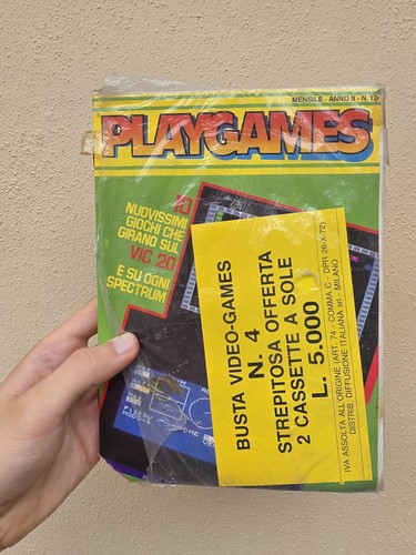 Playgames confezione rivista - playgames, +