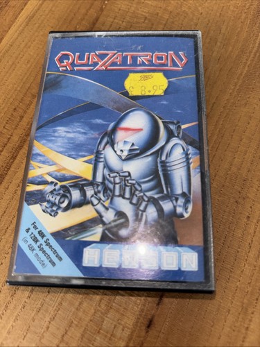 Quazatron spectrum game - quazatron, zx