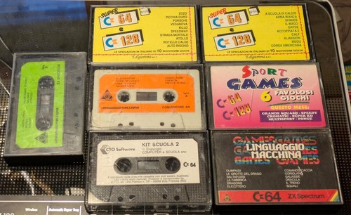 Cassette game commodore 64 - game,