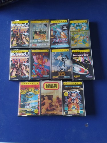 Lote juegos cassette cinta - lote, 11