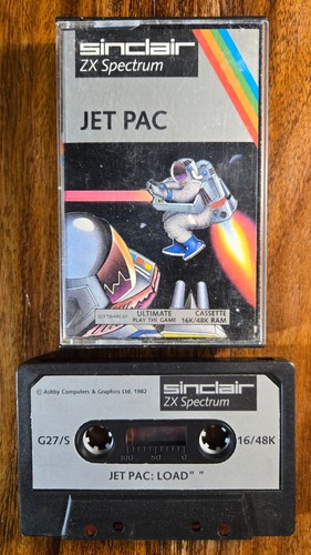 Cassette tape jet pac - cassette,