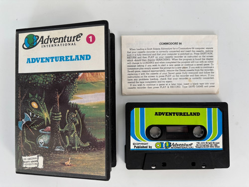 Adventureland rara cassetta