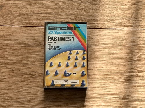 Cassetta pastimes - cassetta, (sinclair)